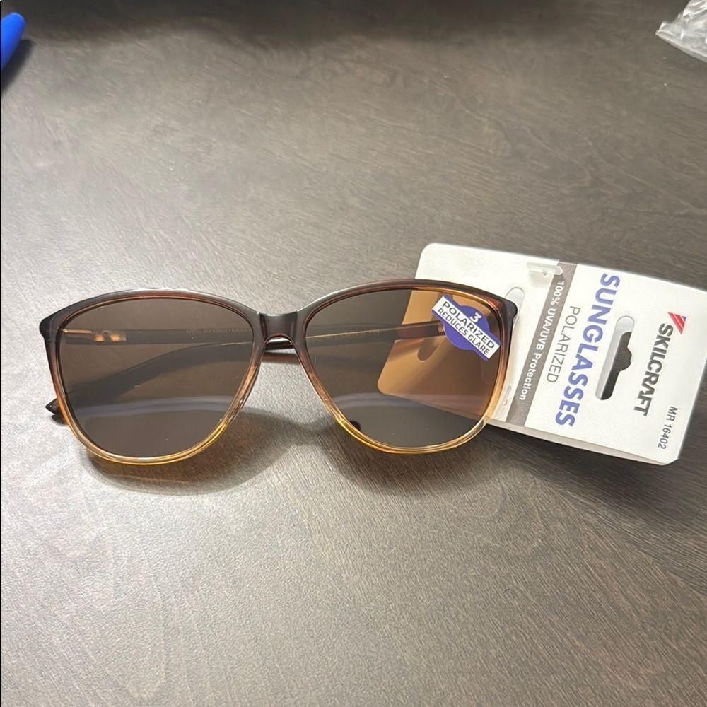 Craft Brown and Gold Sunglasses